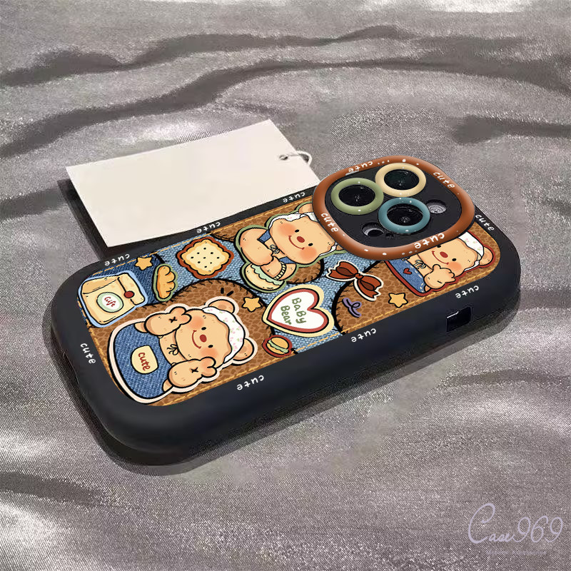 เคส Realme C25 C53 C67 C55 C51 C21 C20 C11 C30 5G 5 C35 Narzo 50A 30A 60X 20A Note 50 การ์ตูนน่ารักcapybaraปกบัตเตอร์ - รูปที่ 4