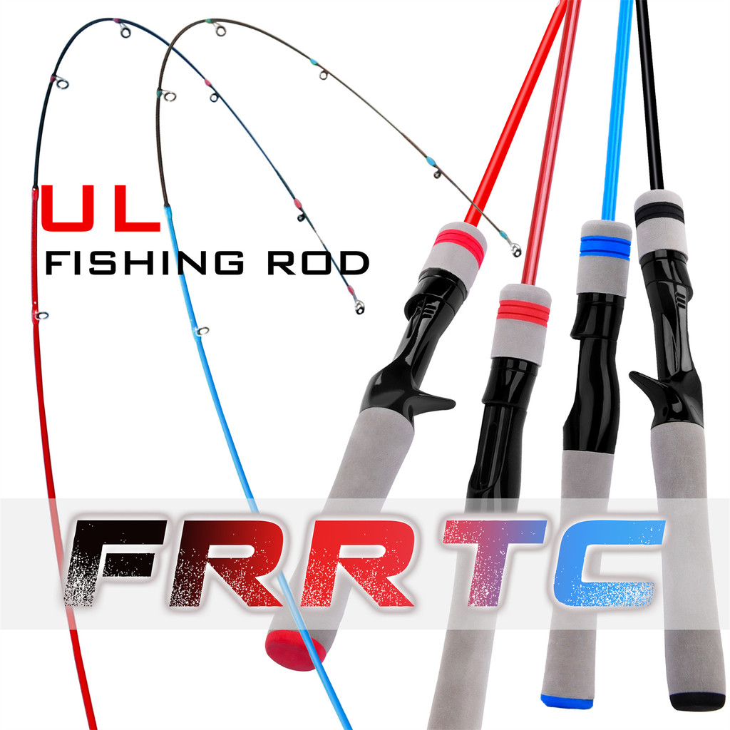 FRRTC UL 1.68/1.80Mคันเบ็ด วัสดุคาร์บอนไฟเบอร์ คันเบาพิเศษ คันเบ็ดยูเออร์ตะกั่ว มีให้เลือก