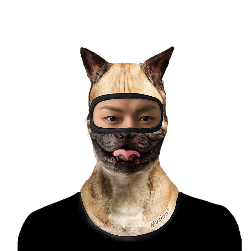 3D สัตว์ Balaclava Face Mask สำหรับเทศกาลดนตรี Raves สกี ฮalloween Party และกิจกรรมกลางแจ้ง เช่น การขี่จักรยานและมอเตอร์ไซค์