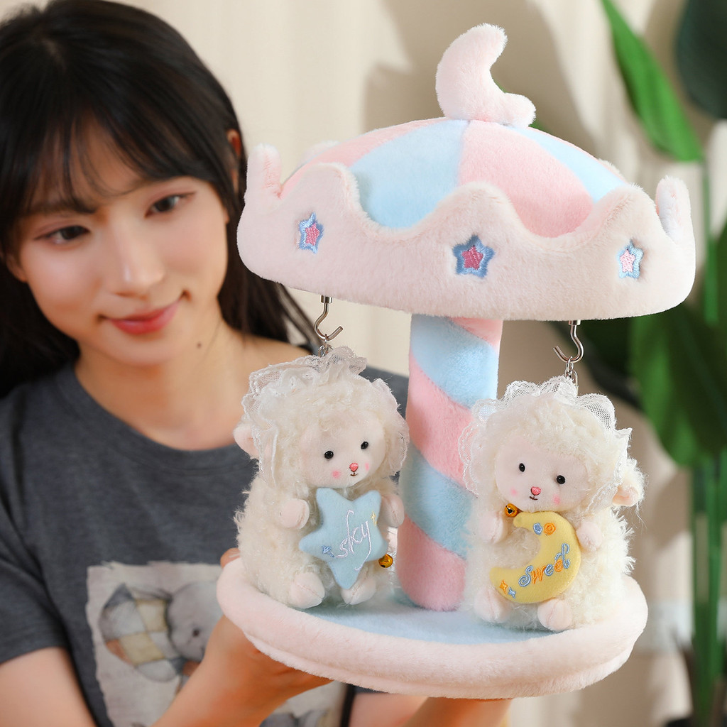 ตุ๊กตาน่ารักหมุนยืนแสดงผ้าฝ้ายตุ๊กตาแต่งตัวของขวัญจัดเก็บ - รูปที่ 4