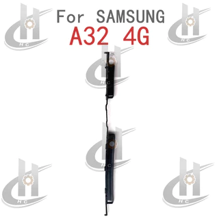 สําหรับ Samsung Galaxy A32 4G A325 ปุ่มด้านข้างปรับระดับเสียงปุ่ม Flex Cable Keys ปุ่มปิดระดับเสียงขึ้นและลงด้านข้างอะไหล่ทดแทน