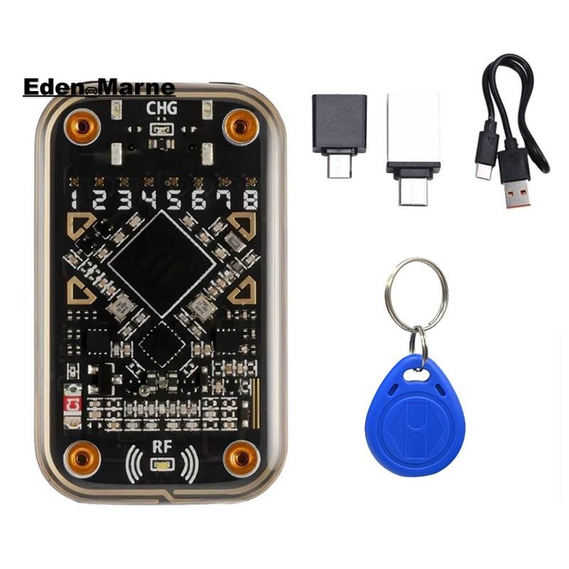 [Eden_Marner]Chameleon Ultra Contactless Smart Card Emulator RFID Smart Chip Reader + T5577 พวงกุญแจ