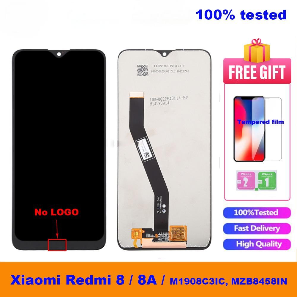 ทดสอบ 100% 6.22 สําหรับ Xiaomi Redmi 8/Redmi 8A จอแสดงผล LCD Touch Digitizer Assembly จอแสดงผล LCD 1