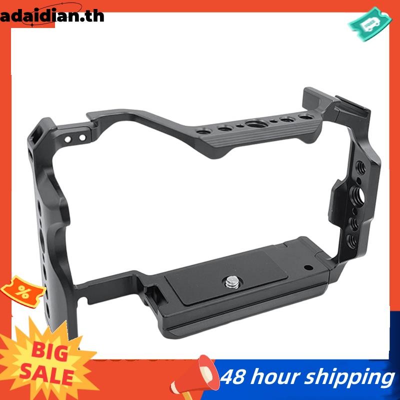 กล้องเต็มรูปแบบ Rig กรอบป้องกัน A7C2 A7CR A7CM2 A7CII DSLR ขาตั้งกล้อง Cold Shoe Mount ติดตั้งง่าย