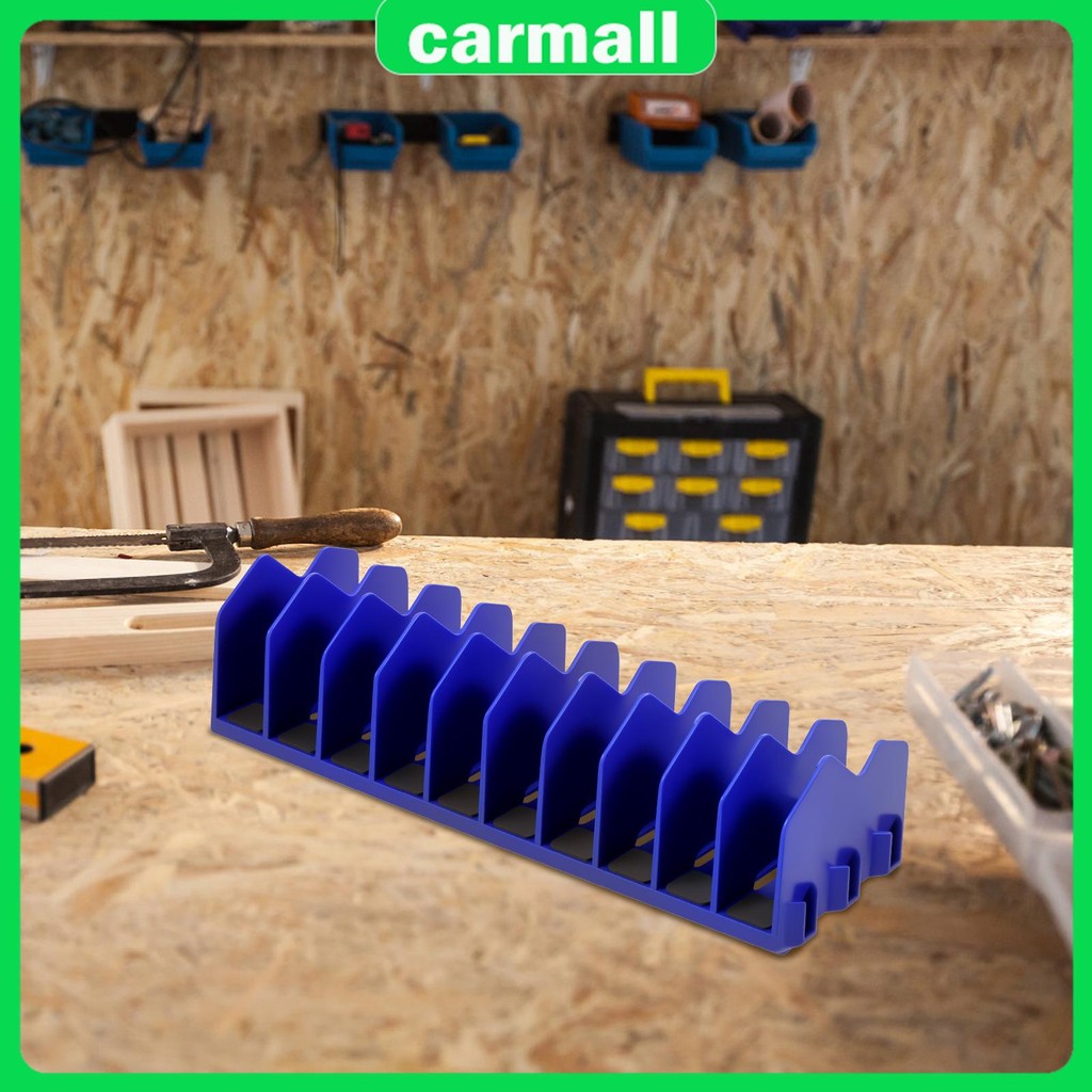 4 ชิ้น Plier เครื่องตัด 10 ช่องพลาสติก Plier Organizer Rack เครื่องมือจัดเก็บ SHOPSBC5531