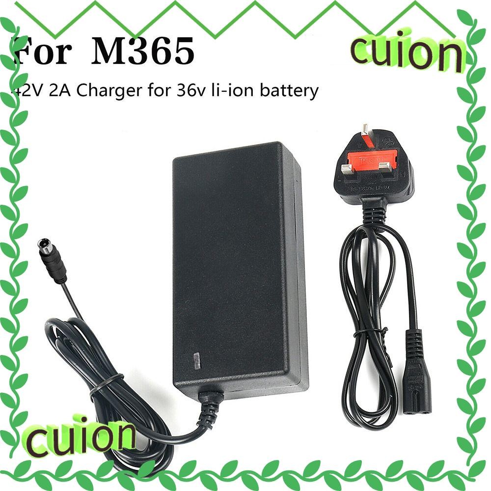 CUION1413 สกู๊ตเตอร์ไฟฟ้าแบตเตอรี่ Charger หม้อแปลงความปลอดภัย 42V 2A อะแดปเตอร์สําหรับสําหรับ M365/
