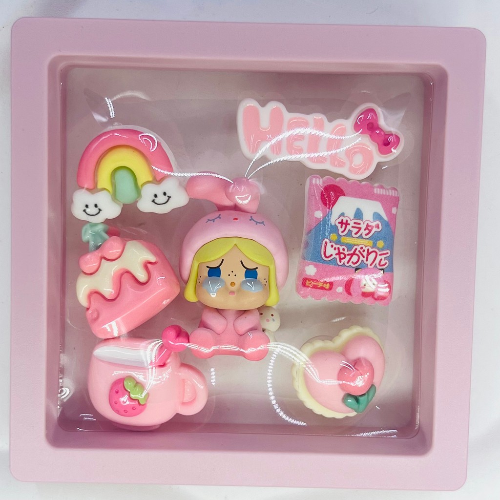 ป๊อปมาร์ท อุปกรณ์เสริมสำหรับรองเท้าแตะ ลายดอกไม้สามมิติ ออกแบบเพื่อให้ถอดได้ง่าย