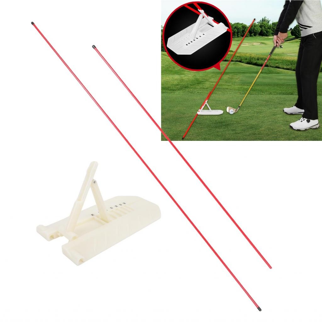 Club Swing Plane Alignment Tool PVC ABS Trainer สําหรับกลางแจ้ง