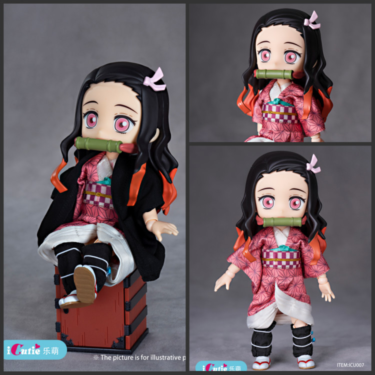 [ระดับไฮเอนด์] พร้อมส่ง iCutie ob11 gscdoll ICU007 ชุดคอสตูม Demon Slayer Nezuko