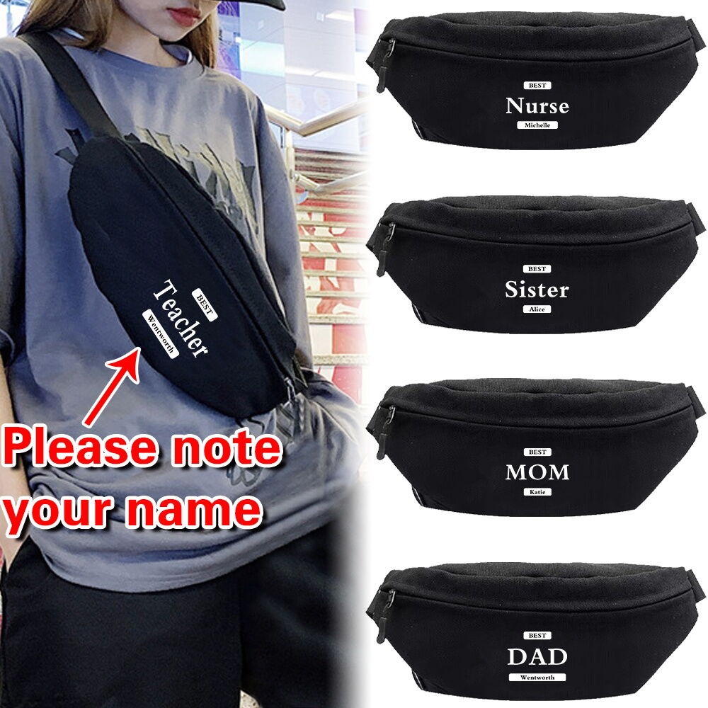 Customized Shoulder Crossbody Bag Waist Bag Chest Bags Custom Logo Sport Waist Bag Chest Bag Pouch S