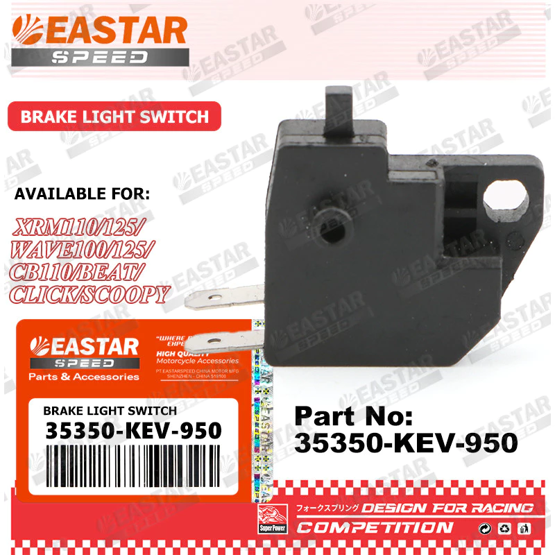 สวิตช์ไฟเบรก ด้านหน้าขวา สําหรับ XRM110 125 WAVE100 125 CB110 BEAT CLICK SCOOPY 35350-KEV-950