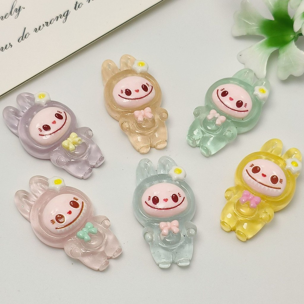 อุปกรณ์เสริม DIY เครื่องประดับเด็ก พร้อมแพทช์และกิ๊บติดผม รวมถึงครีมกาวเรซิ่น