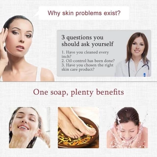 YTL ซูไดฟู ZUDAIFU ซัลเฟอร์ โซป SULFUR SOAP สบู่สมุนไพรธรรมชาติ 80 กรัม สบู่สมุนไพรบำรุงผิวหนัง สบู่อิงอร สบู่สมุนไพร