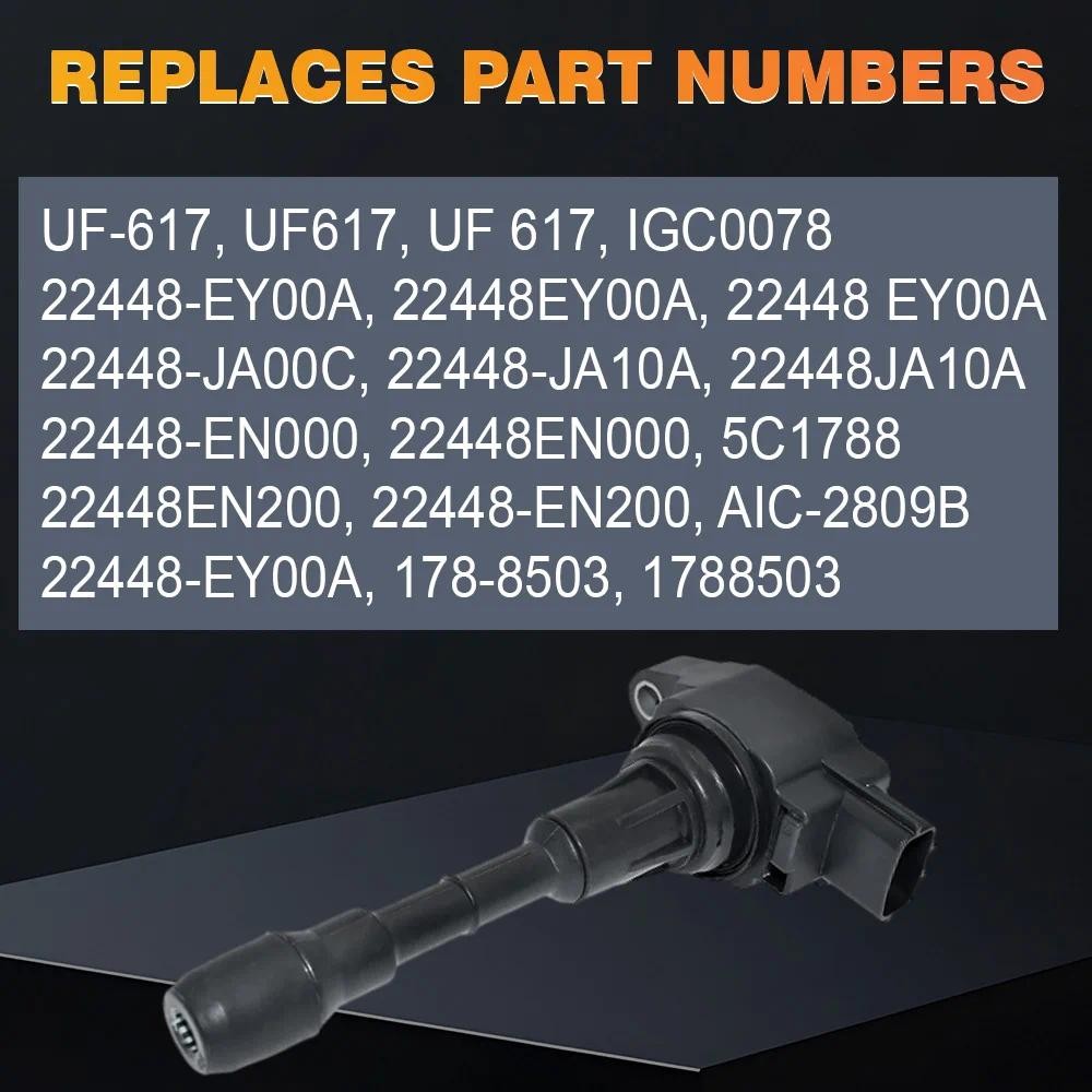 สําหรับ Infiniti EX37 FX37 FX50 M37 M56 Q40 Q50 Q60 Q70 Q70L QX50 QX70 Nissan 370Z คอยล์จุดระเบิด UF