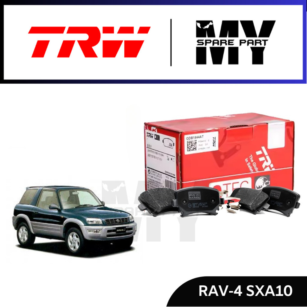 TRW Toyota RAV-4, SXA10 ผ้าดิสเบรคหน้า
