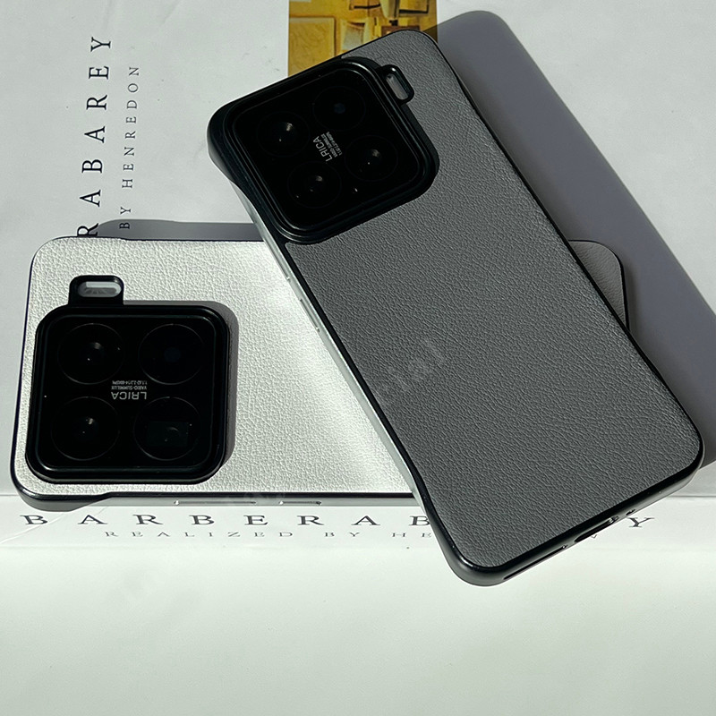 Lichey Pattern Half Protect Hard Case สําหรับ Xiaomi 15 15Pro 15Ultra 15Spro K80 K80Pro