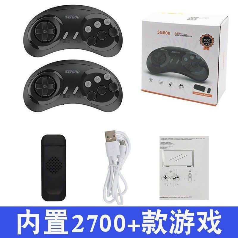 สินค้าใหม่ SG800 เกมคอนโซล Sega MD HD Home TV เกมคอนโซล SG800 เกมคอนโซลอาร์เคด HD