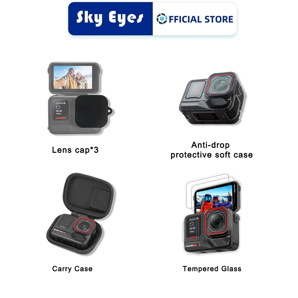 Insta360 Ace Pro 2 อุปกรณ์เสริมป้องกันหน้าจอStorage Carrying Case