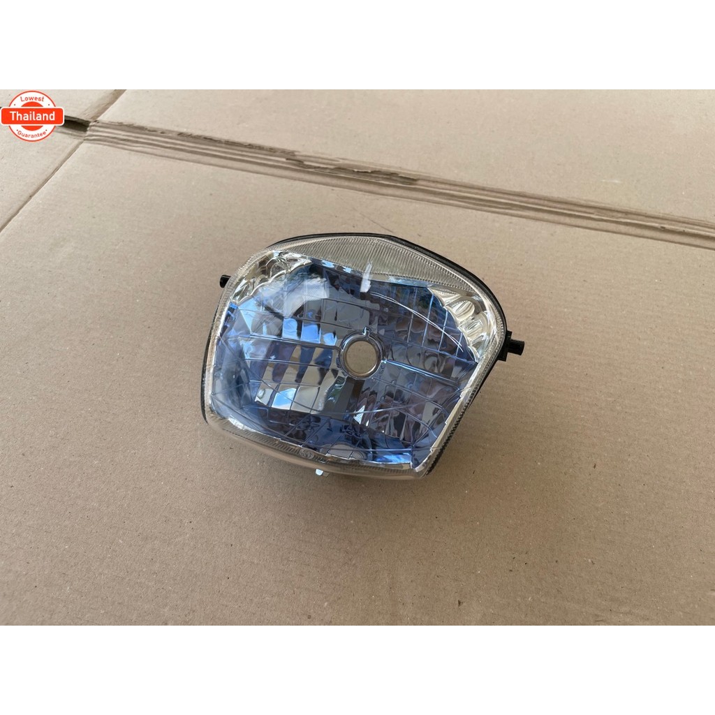 ไฟหน้า ฐานฟ้า เวฟ125S รุ่นเก่าหัวเถิก Wave125S ไฟหน้า125 หัวเถิก ไฟหน้าเวฟ125