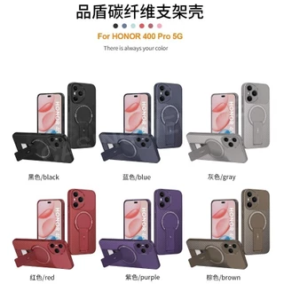 เคสโทรศัพท์สําหรับ Honor 400 Pro 600 400 Lite สมาร์ท X7D X7d 4G 5G 2025 แม่เหล็กผู้ถือหนังกันกระแทกโทรศัพท์ปลอกกลับ Hard Cover