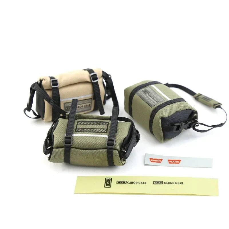 1/18 TRX4M กระเป๋าเดินทางจําลองและไฟหน้าสําหรับ RC Crawler TRX4-M Defender Bronco SCX24