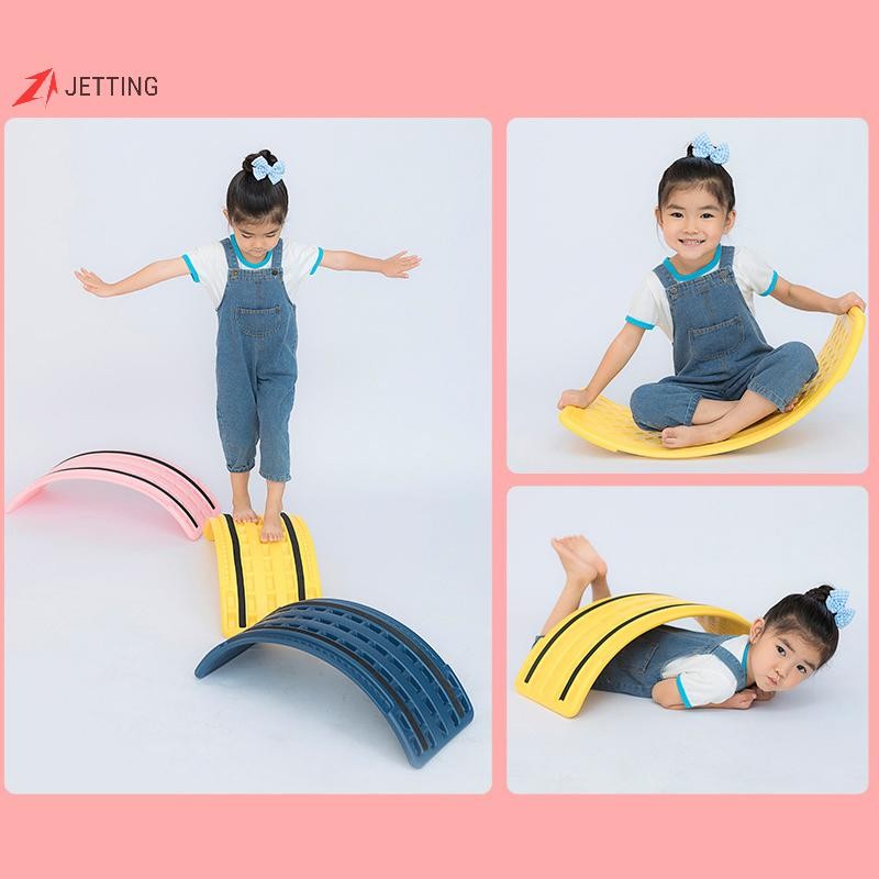 FSTH Kids Rocking Balance See Board อุปกรณ์การฝึกอบรมเกม Teeterboard Play Plate HH