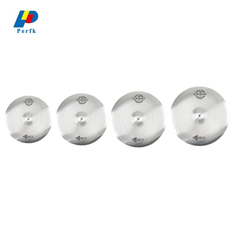 [yostkgr] Cymbal ระดับเสียงต่ําน้ําหนักเบาสําหรับ Drmmer Practice Drum Set Accessories Quiet Cymbal 