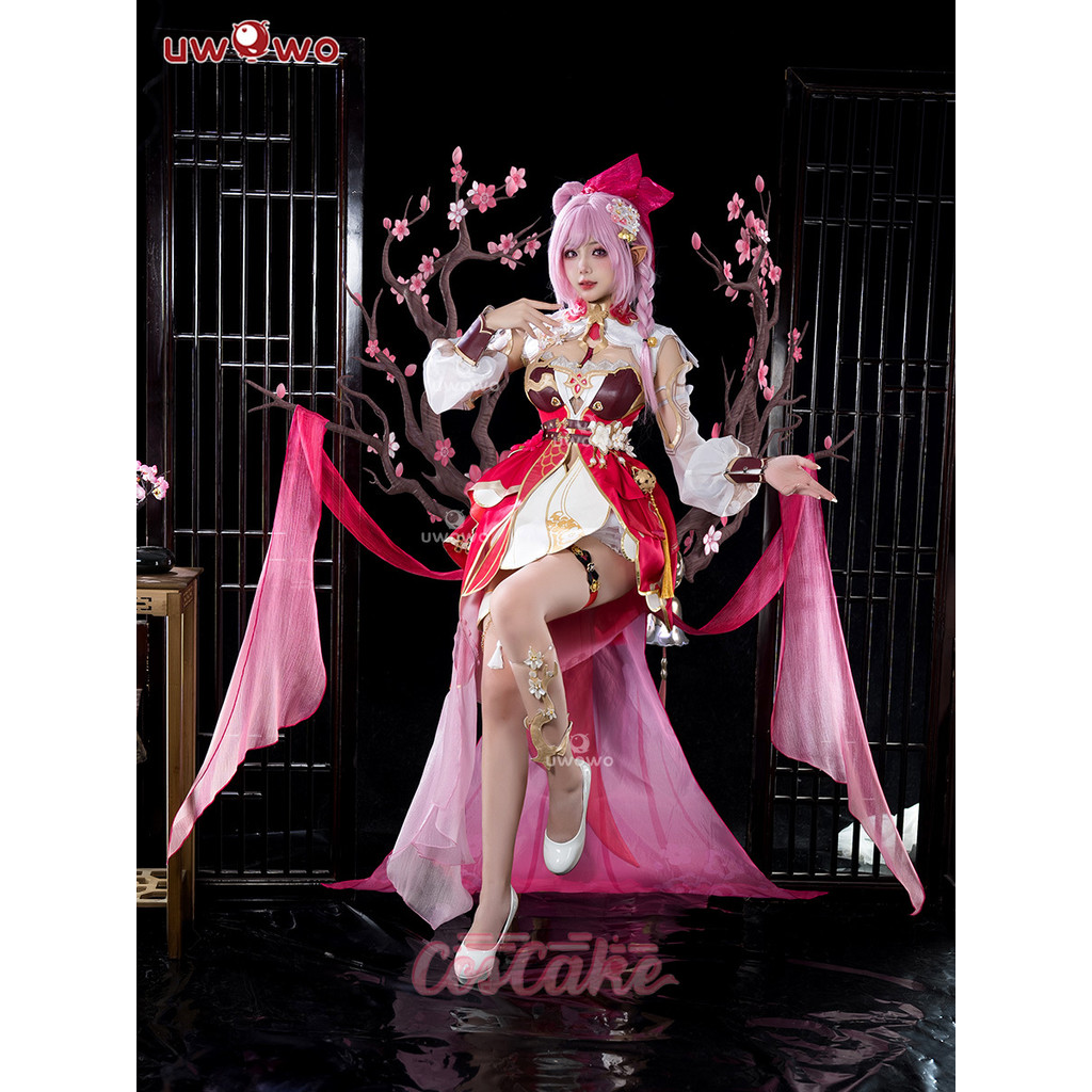 ชุดคอสเพลย์ Uwo Honkai Impact 3rd Elysia Chunhao Taoyao