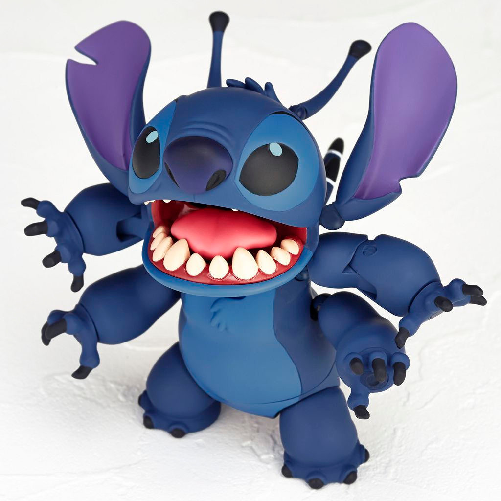 Kaiyodo Amazing Yamaguchi Revoltech รูปภาพยนตร์ Complex Revo No.003 Lilo & Stitch Stitch 626