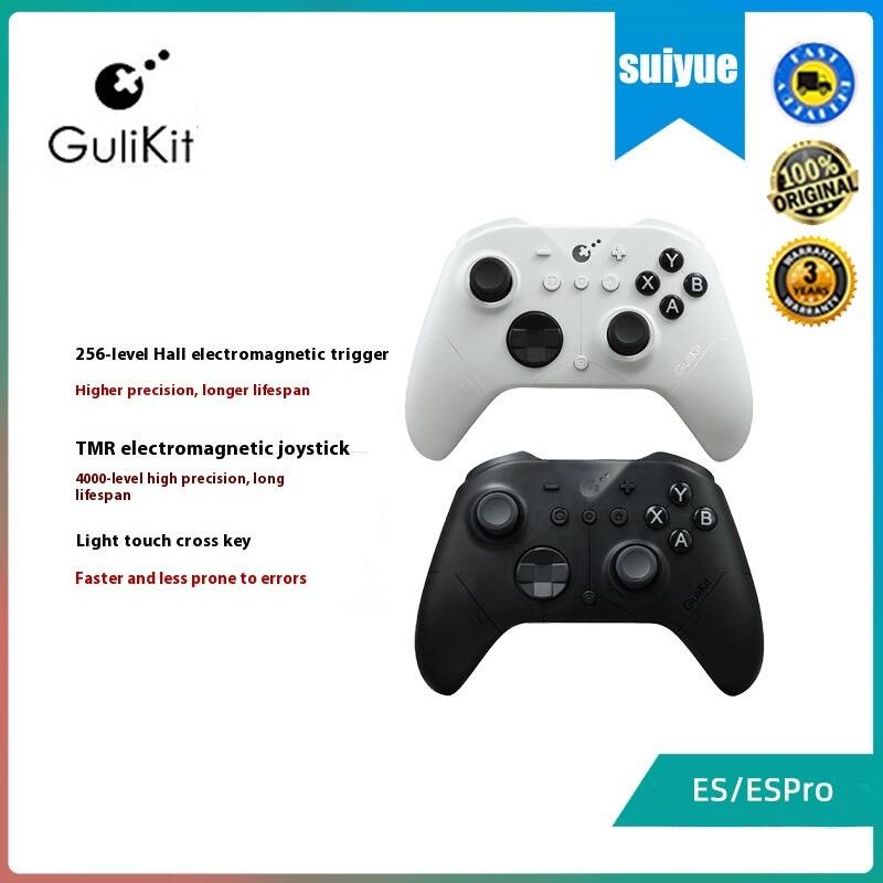 Gulikit ES/ESPro Gaming Controller One Click Wake Up NS2 คอมพิวเตอร์พีซีบลูทูธไร้สาย