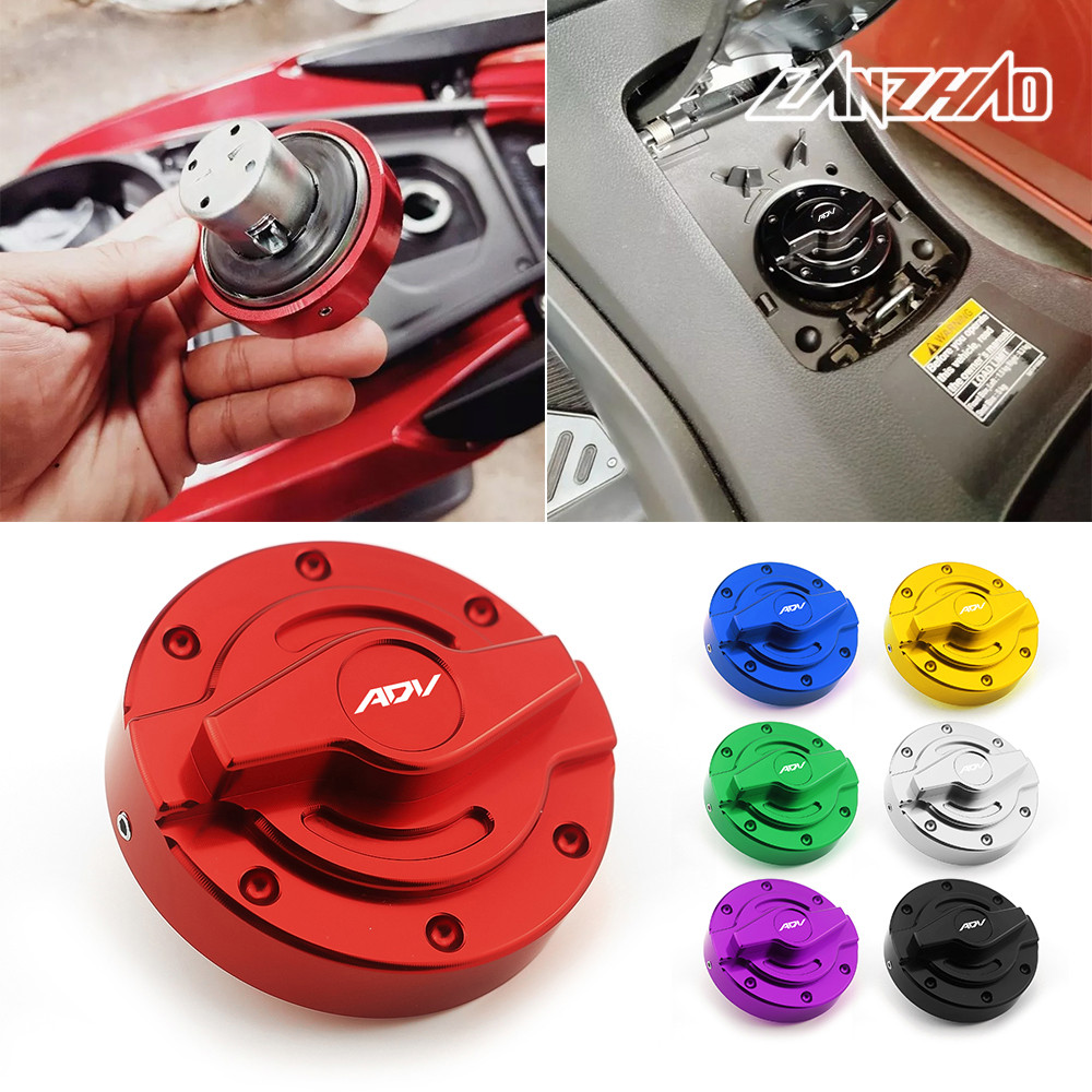 ฝาครอบฝาถังน้ำมัน สำหรับใส่ CNC HONDA ADV 160 ADV150
