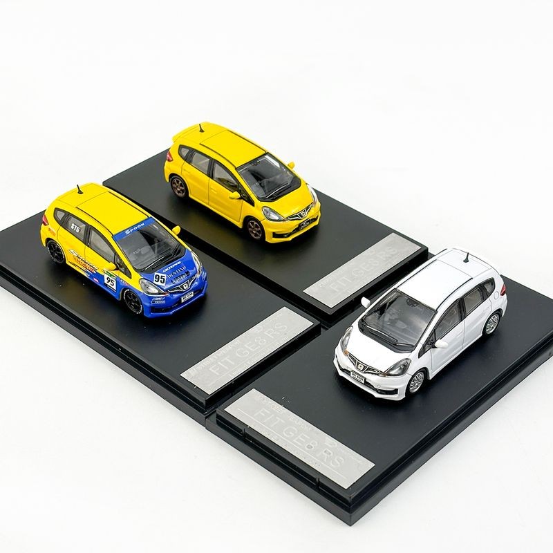 StreetWeapon SW 1: 64 Honda Jazz Fit 2 รุ่น GE8 RS รุ่นรถโลหะผสม