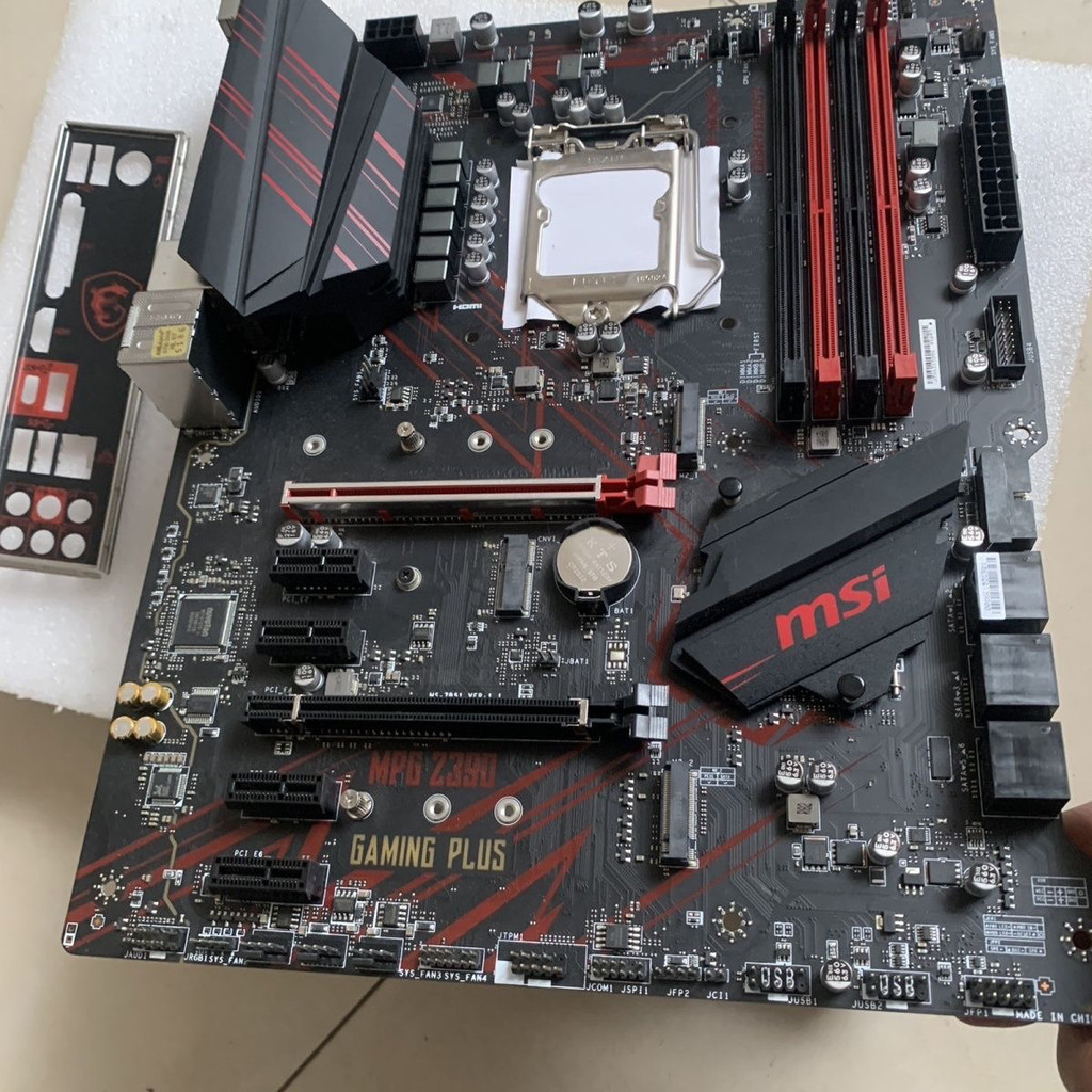 เมนบอร์ด MSI Z390 GAMING PLUS Deluxe รองรับ CPU โอเวอร์คล็อกรุ่นที่ 89