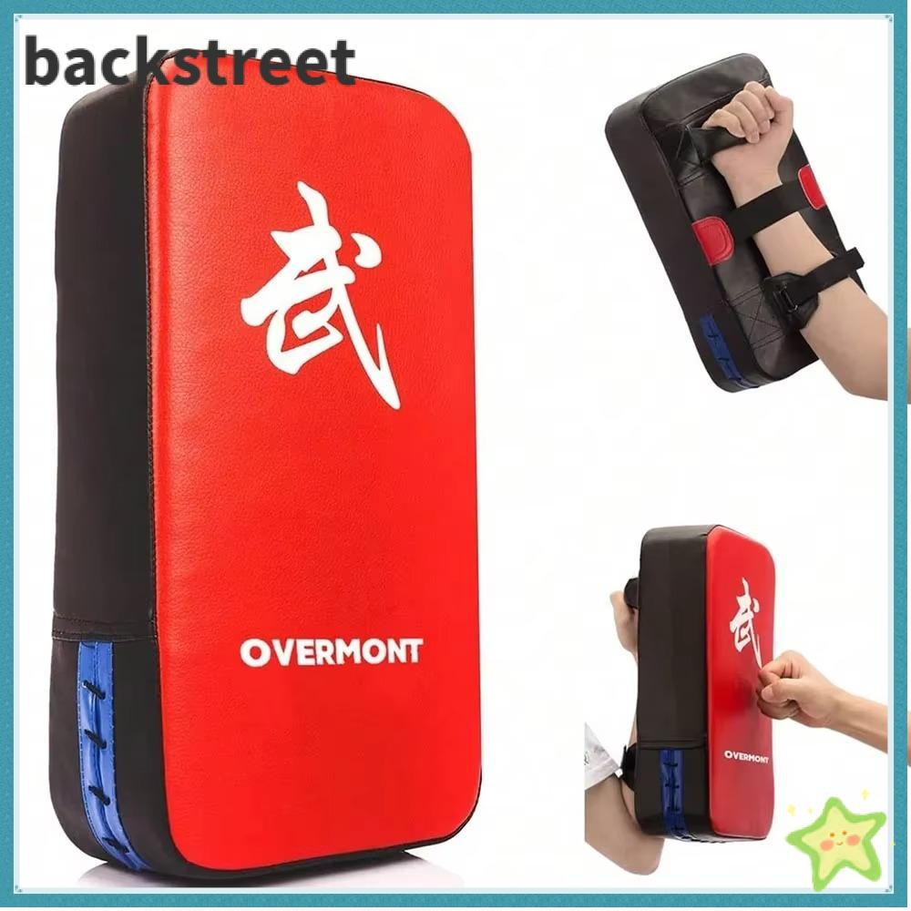 Taekwondo Kick Pad หนังPU ปรับสายรัด ergonomic grip kick shield สําหรับการฝึกฝนที่ฟิตเนส