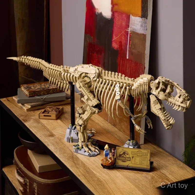 【พร้อมส่ง】jurassicworld dinosaur Building Blocks toys rebirth jurassic park godzilla robot เสื้อ spinosaurus jurassic world t rex toys mattel mainan dinosaur big dinasour toys ราคา ถูกที่สุด ดีลบีเคเค แกลเลอรีภาพที่ 3