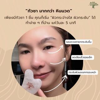 ชุดเซทลูกกลิ้ง + กัวซา หินเซอร์เพนทีน Forestal Serpentine Gua Sha ยกกระชับ ลดบวม นวดหน้า หินแท้