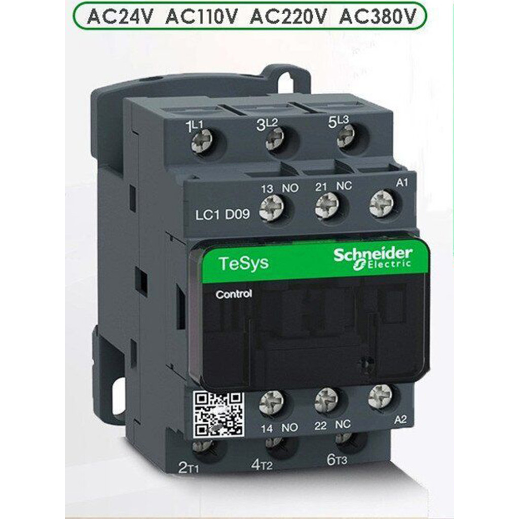 คุณภาพสูง Schneider AC Contactor 220V/48V ของแท้ LC1D18 LC1G205 12A