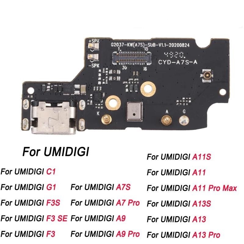 ชาร์จพอร์ตสําหรับ UMIDIGI C1 G1 G1 G3 MAX G5 F3 UMIDIGI A7S A7 Pro UMIDIGI A9 Pro UMID A11S X10 A11 