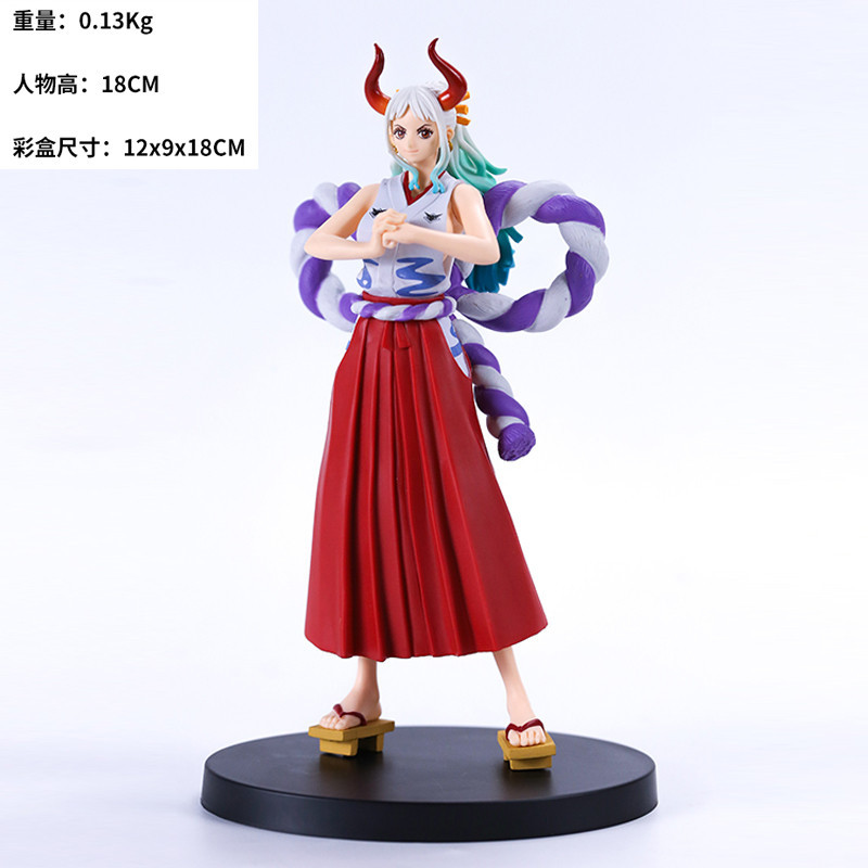 One Piece Wano Country Yamato Kaido Daughter Thunder Gossip DXF Scenery Hand-Made ชุดเครื่องประดับ