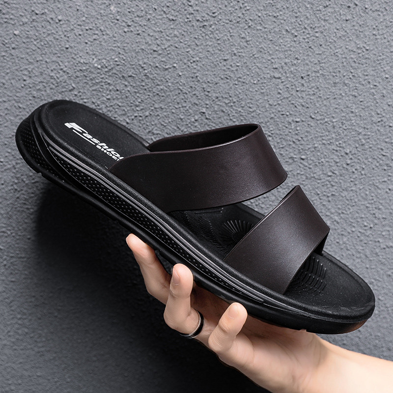38-45 Beach Flip-Flops เทรนด์แฟชั่นสบายๆกีฬาสบาย Anti-Slip Outing Sand