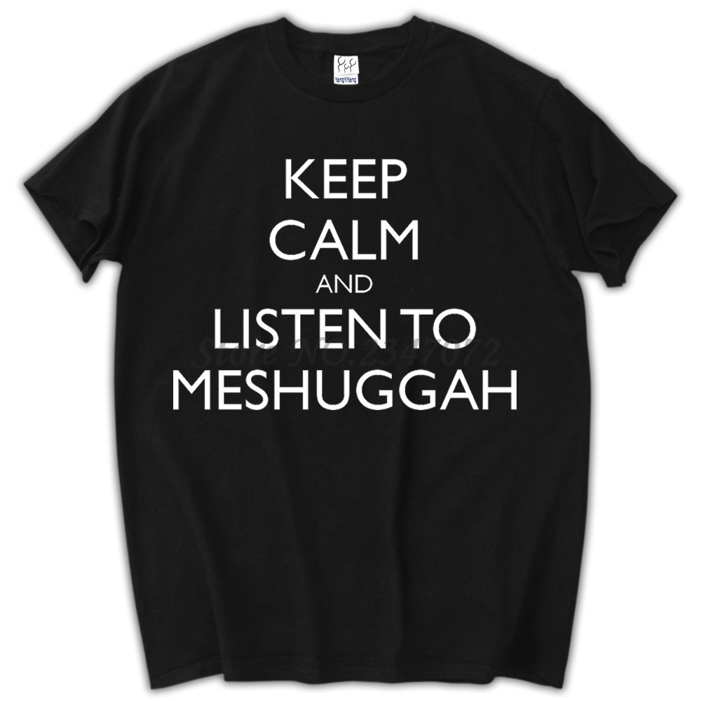MESHUGGAH OBZEN DJENT EXTREME METAL SIKTH TESSERACT GOJIRA ใหม่เสื้อยืดสีดํา