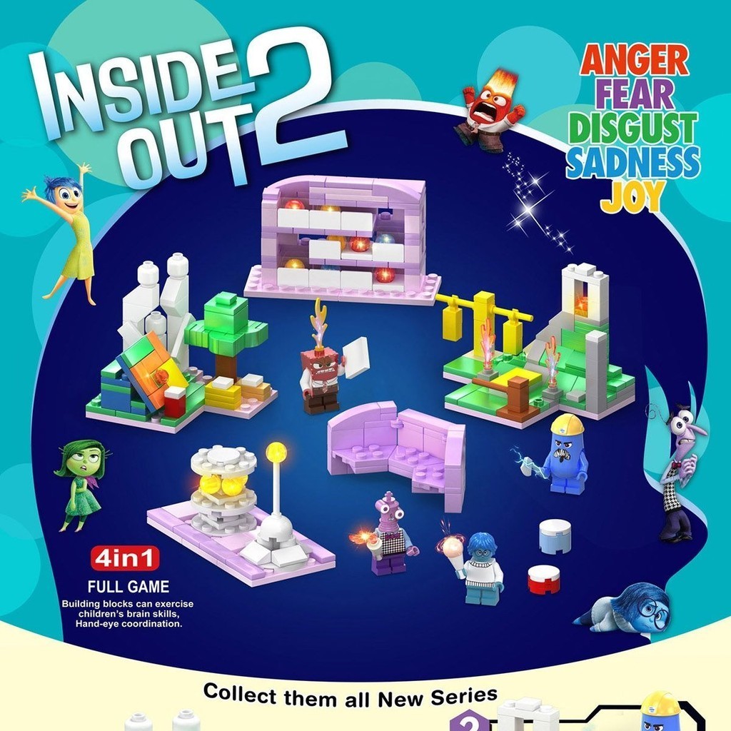 【OMG】 cosbi cosbi inside out cosbi inside out 2 cosbi pixar cosbi inside out ชุดตัวแทนสมองสุดเจ๋งของ