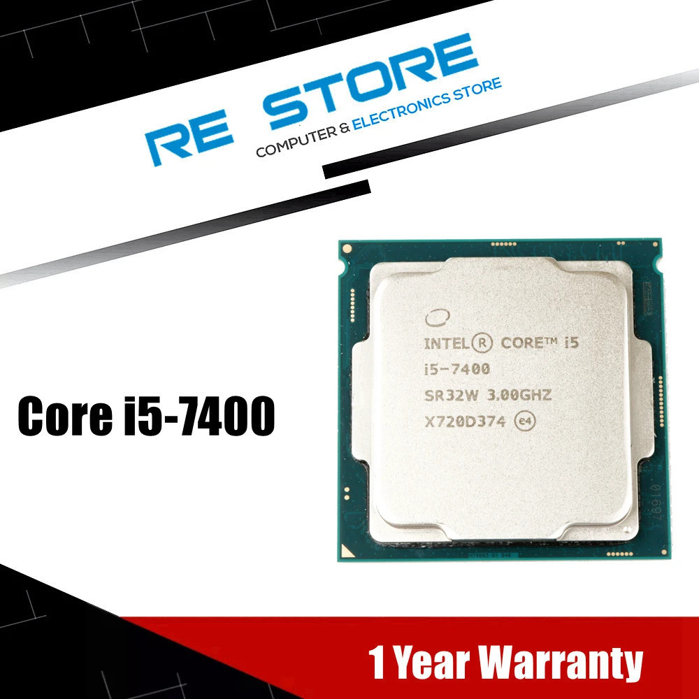 [คลังสินค้าพร้อม] แกน intel I5-7400 i5 7400 3.0 ghz Quad-core ด้าย Quad-core โปรเซสเซอร์ cpu Cheng 6
