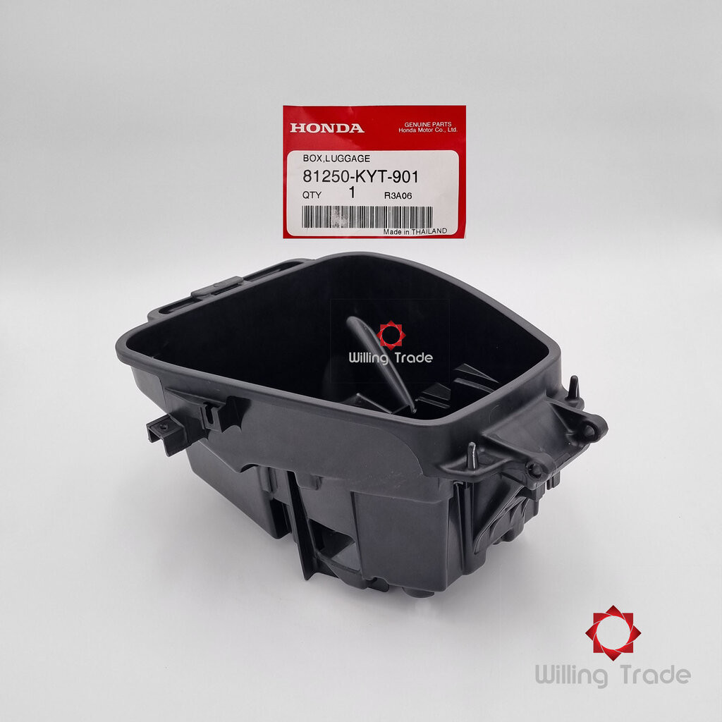 0879_HO. กล่องเก็บของเอนกประสงค์ (WX733) HONDA: (81250-KYT-901) SCOOPY-I 2009 ... แพ๊คละ 1 ชิ้น... [