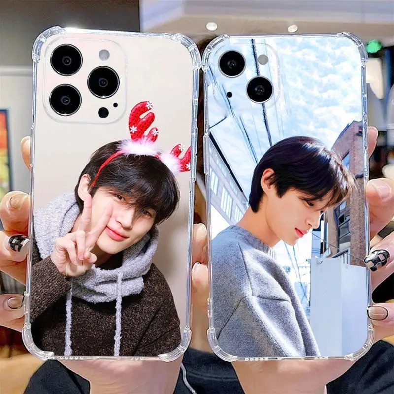 TK-1 Byeon Woo Seok รุ่นเคสโทรศัพท์สําหรับ iPhone 17,15,14,13,12,11 Plus,Pro,Max,XR,XS,X,7,8 Plus,SE,Mini ซิลิคอนโปร่งใส