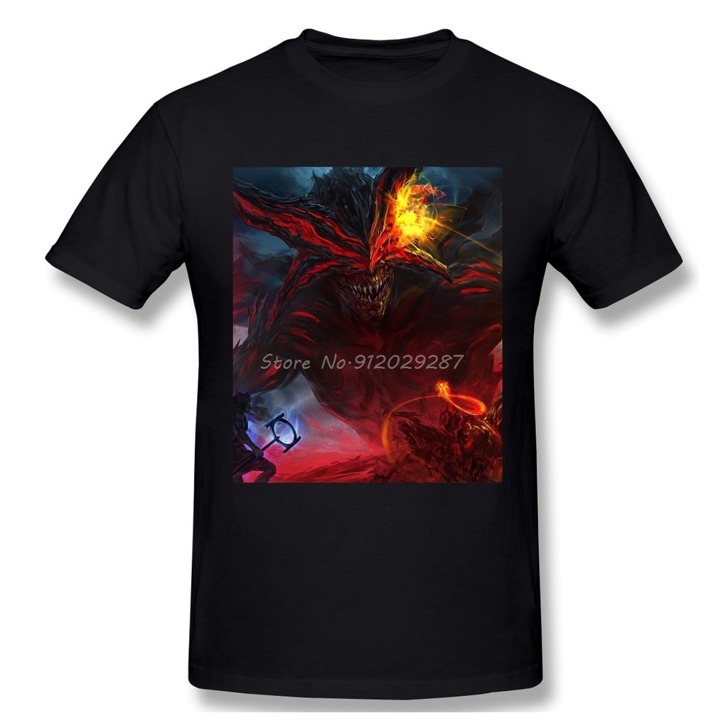Path Of Exile Action เกม Power Dark 2021 ใหม่มาถึงเสื้อยืด Monster Maradeer OVersize ผ้าฝ้ายผู้ชาย T
