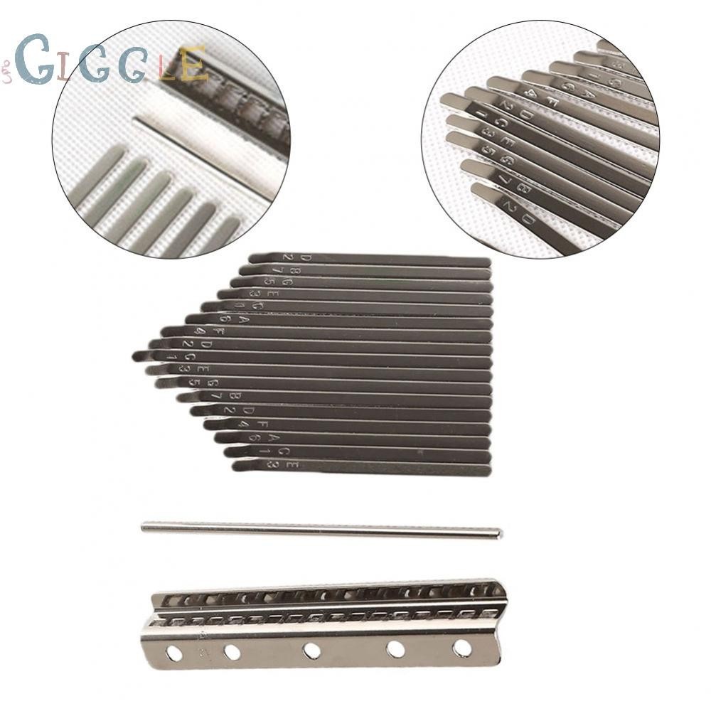Kalimba Keys 17 คีย์อุปกรณ์เสริม DIY Kalimba Musical Key อะไหล่เปลี่ยน