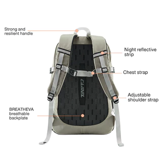 CAMEL CROWN 25L กระเป๋าเป้สะพายหลังกระเป๋าปีนเขาเดินทางกลางแจ้ง, เดินป่าปีนเขากันน้ํา