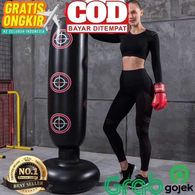 Standing Punching Bag Heavy Bag Punching Bag Boxing Target 160 ซม.DM