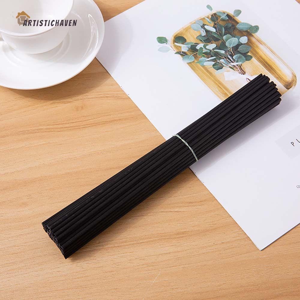 Artistichaven Diffuser Sticks หนาพิเศษ Handmade Oil Reed Refill Sticks DIY Fiber Sticks Diffuser